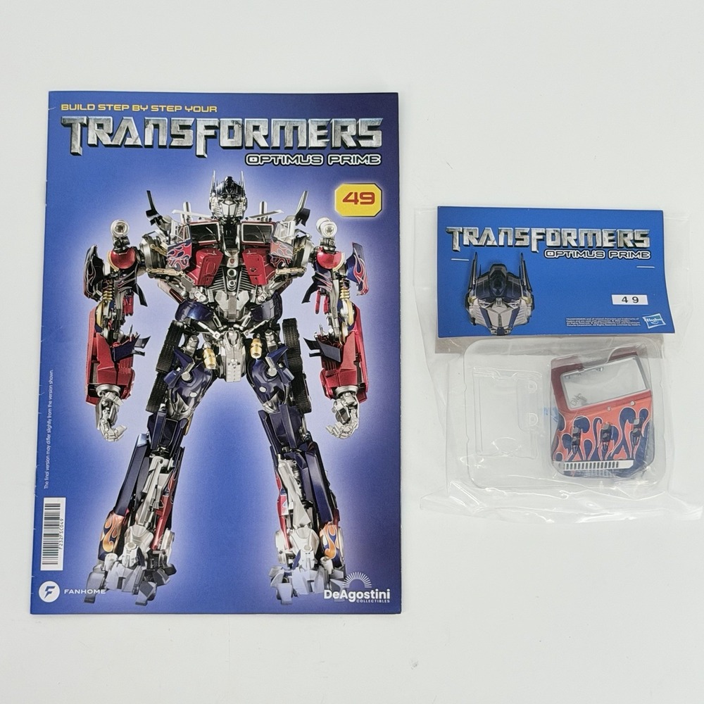 Transformers Optimus Prime Build Up Model Issue #49 DeAgostini Parts Sealed
